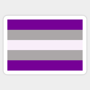 Greysexual Pride Flag Sticker